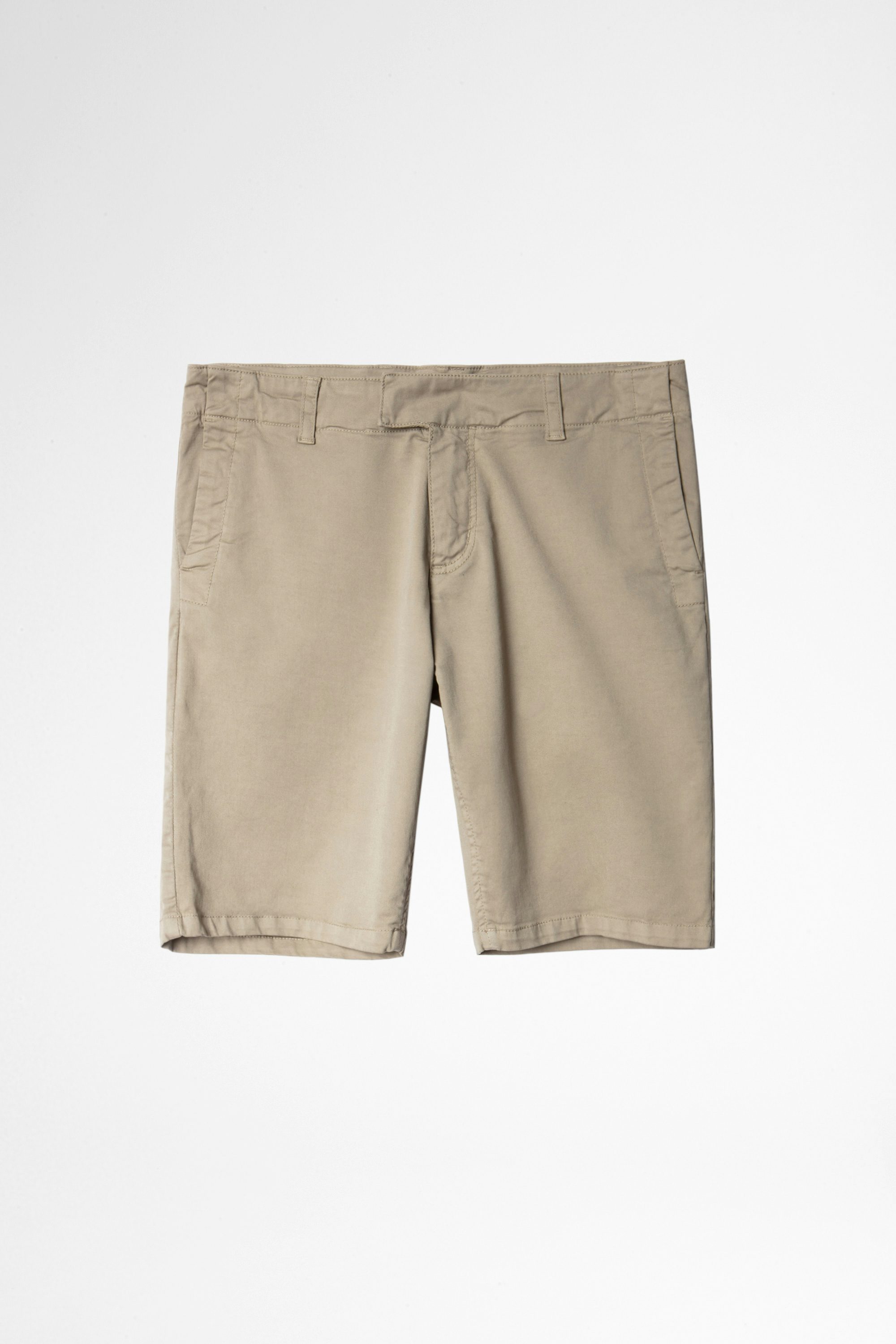 Pascal Chino Shorts - Men’s beige shorts.